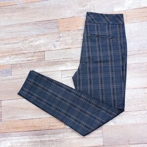 RW&CO. Grey plaid ankle pants